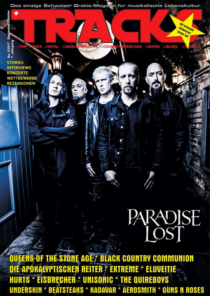 Paradise Lost (cover) // Tracks Magazine (Germany)