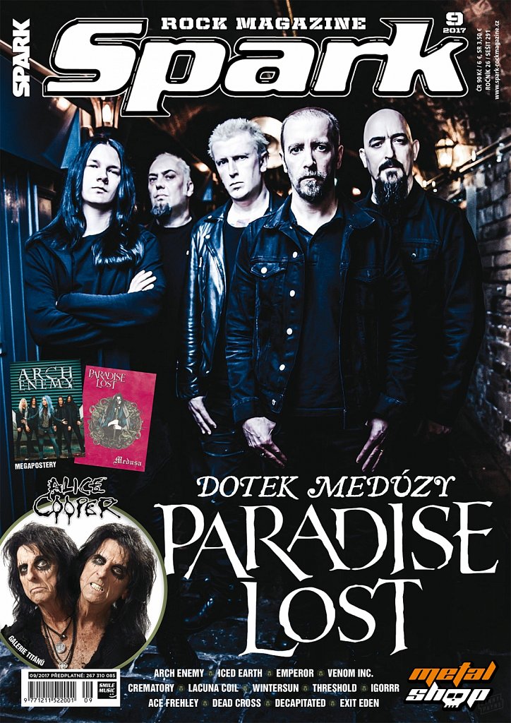 Paradise Lost (cover) // Spark Magazine (Czech Republic)